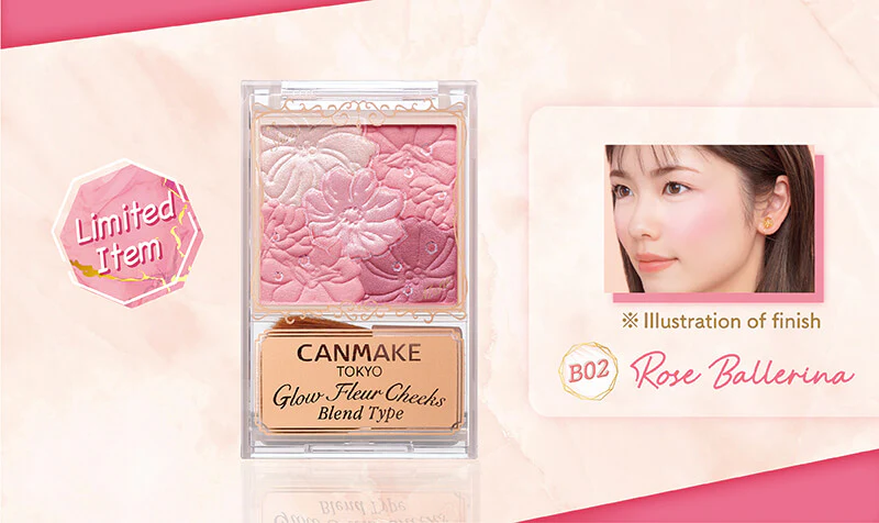 CANMAKE Glow Fleur Cheeks (Blend Type) - Image 12