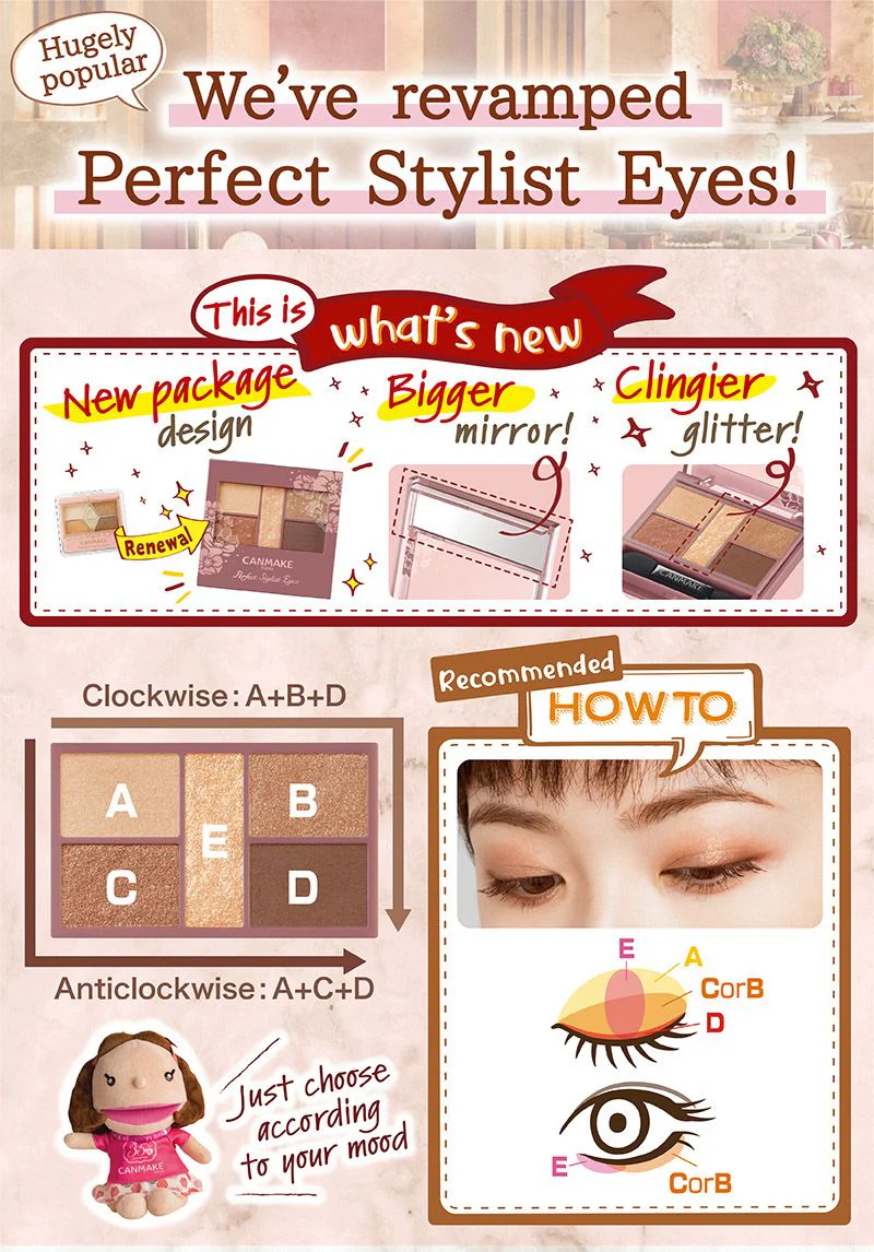 CANMAKE Perfect Stylist Eyes N - Image 9