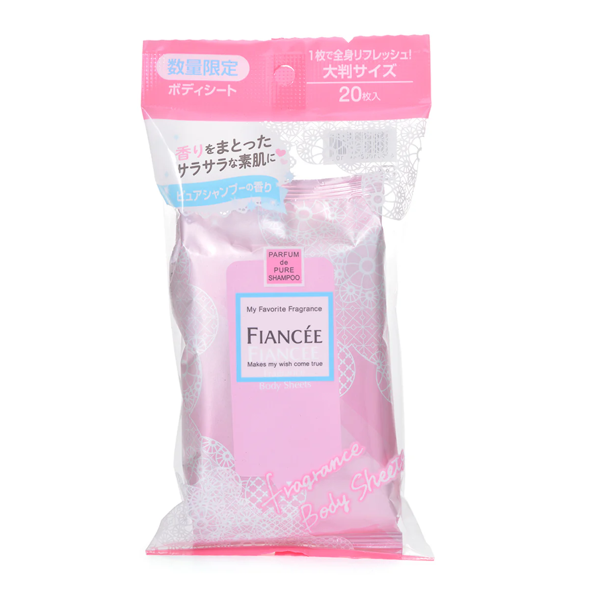 FIANCEE Fragrance Body Sheets [LIMITED] Pure Shampoo