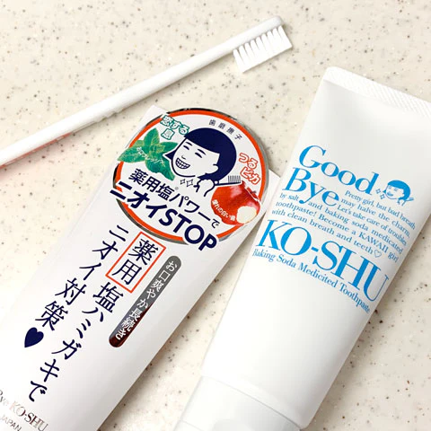 HAMIGAKI NADESHIKO Salt & Baking Soda Toothpaste 140g - Image 3