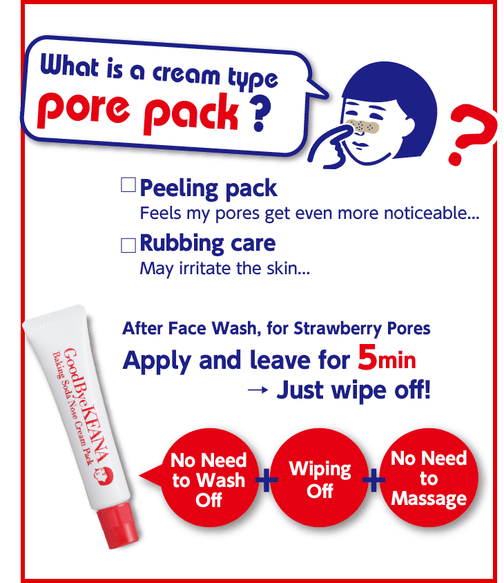 NADESHIKO Baking Soda Nose Cream Pack 15g - Image 3
