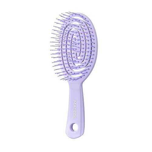 Mapepe Detangling Brush 3D Super Fit [Mini] Purple - Image 3