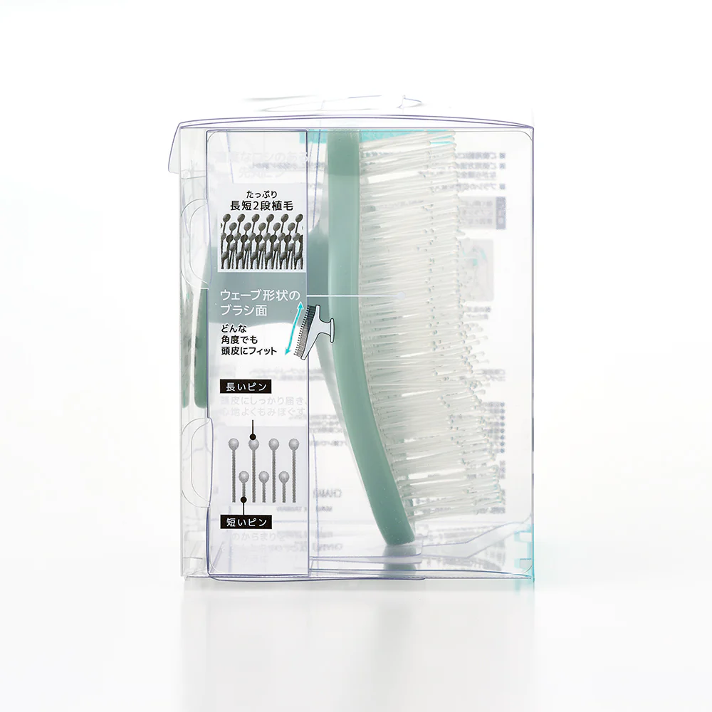 Mapepe Detangling Shampoo Brush (Grayish Mint) - Image 10