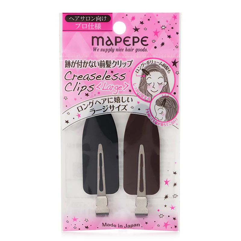 MAPEPE Markless Bangs Clips Large 2Pcs - Image 2
