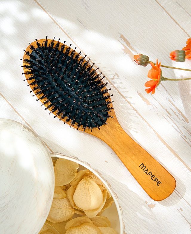 Mapepe Mixed Brush With Glossy Natural Bristles - Image 6