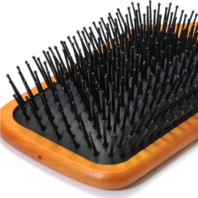 Mapepe Paddle Brush With Fluffy Cushion - Image 3