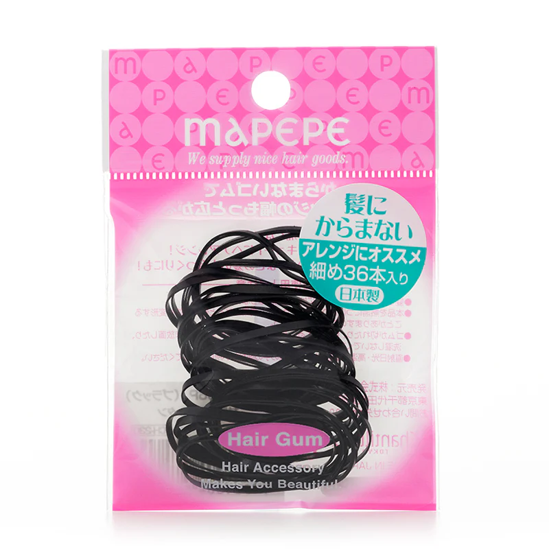 MAPEPE Ring Rubber Hair Tie 36Pcs - Image 3