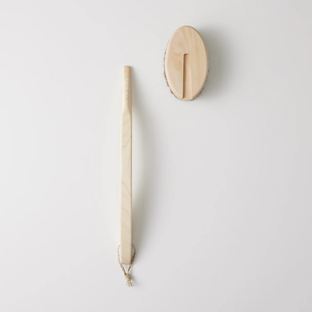 MARNA Body Brush with Curved Handle (Horse hair) - Image 4