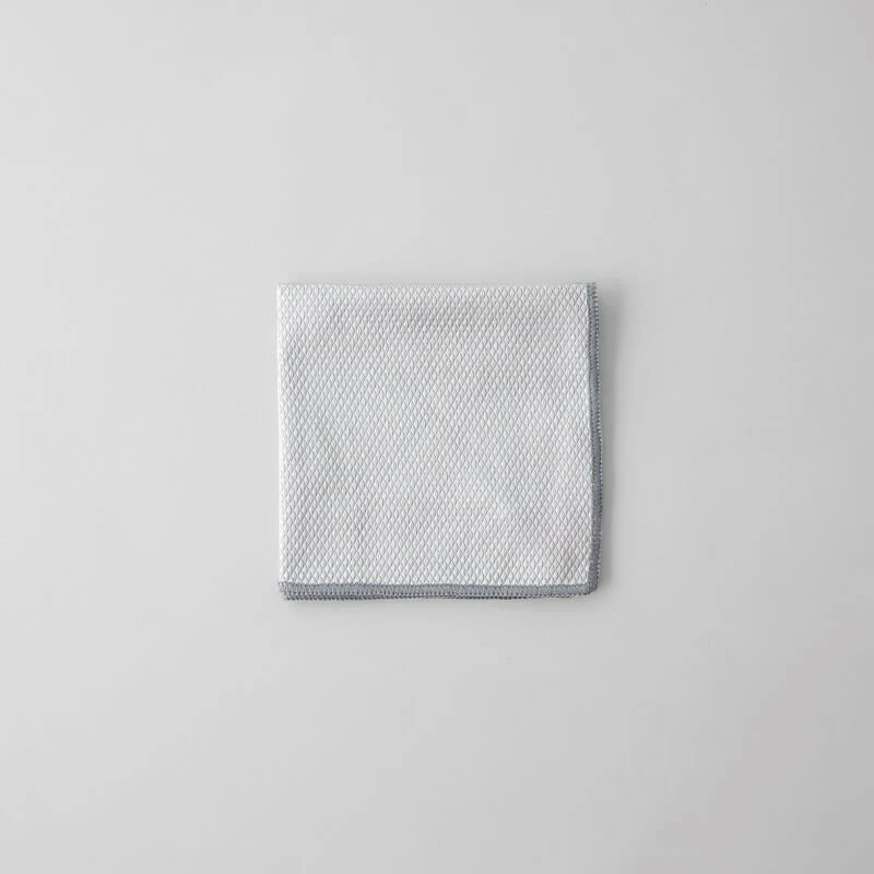 MARNA Microfiber Glass & Mirror Cleaning Cloth (Set of 2) - Gray - Image 2