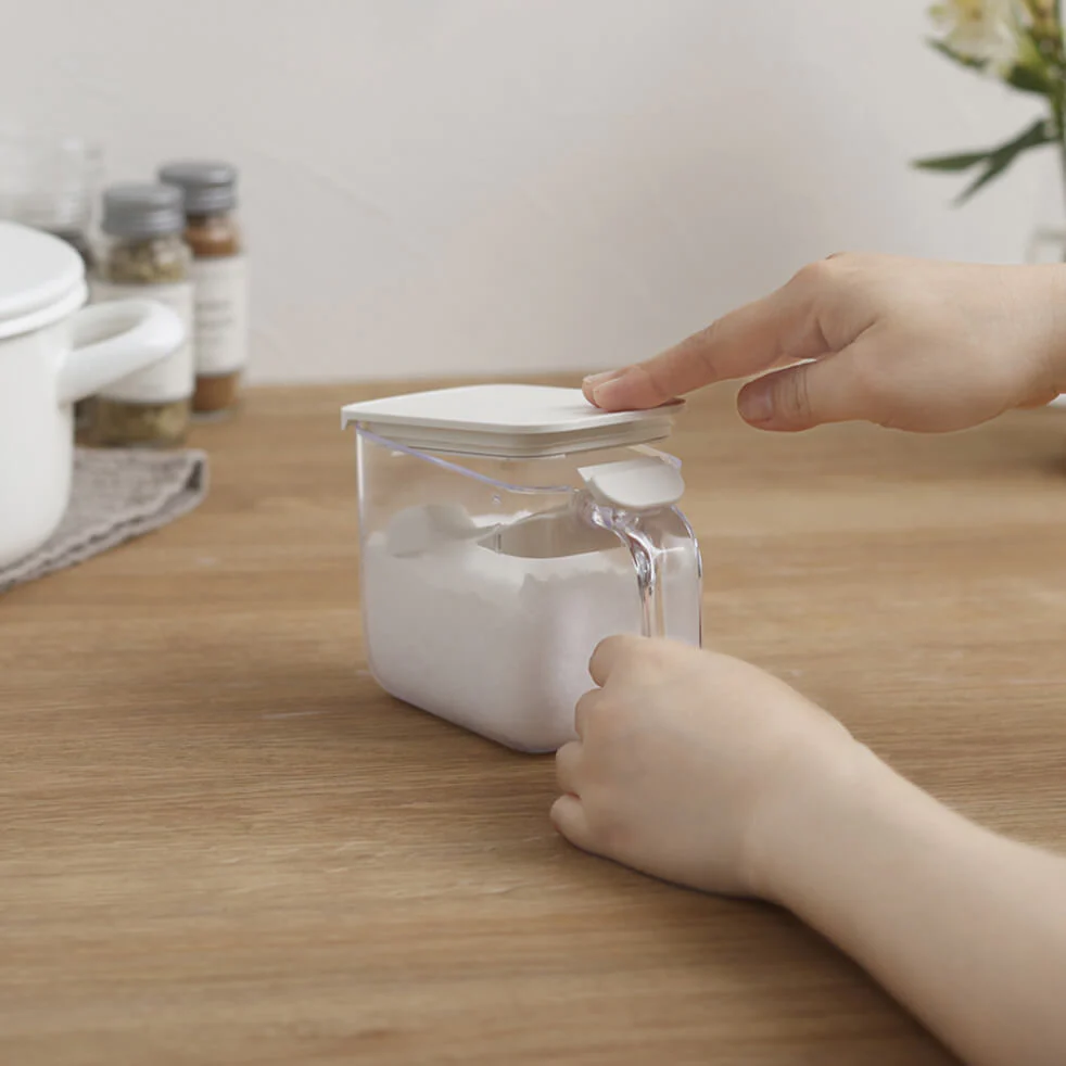 MARNA Salt Sugar Container - White - Image 3