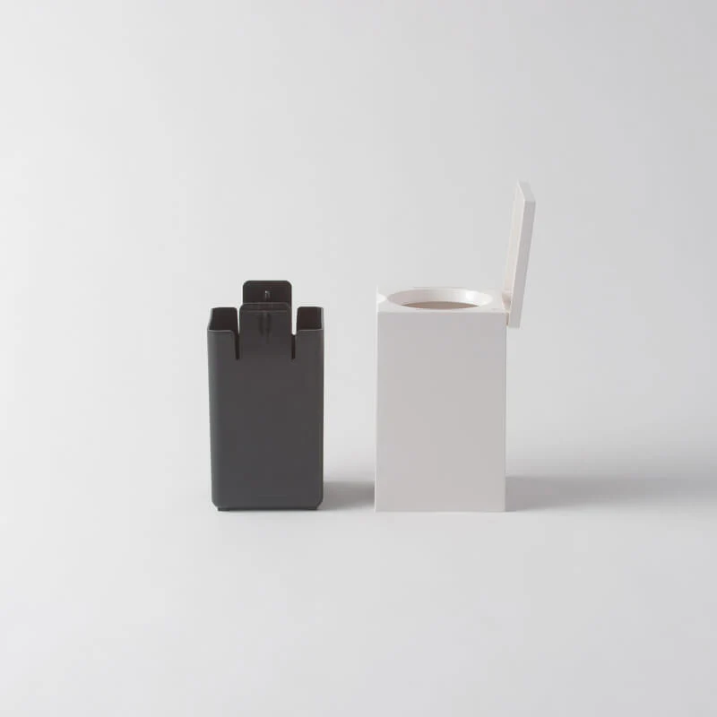 MARNA Toilet Bin - White - Image 6