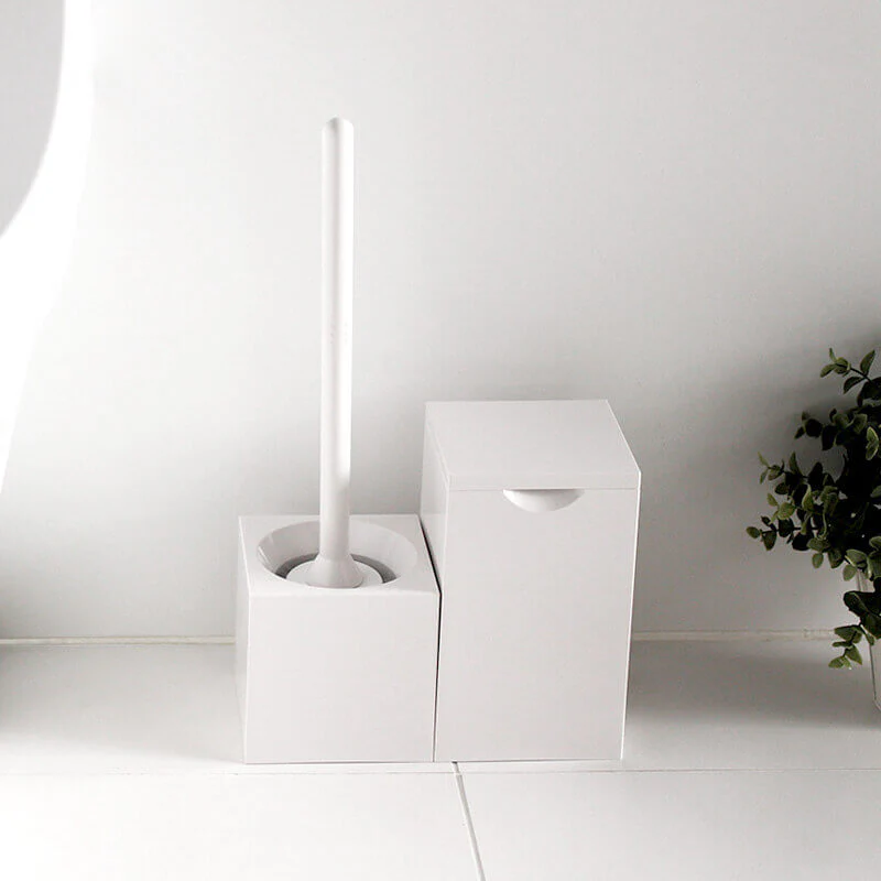 MARNA Toilet Bin - White - Image 9