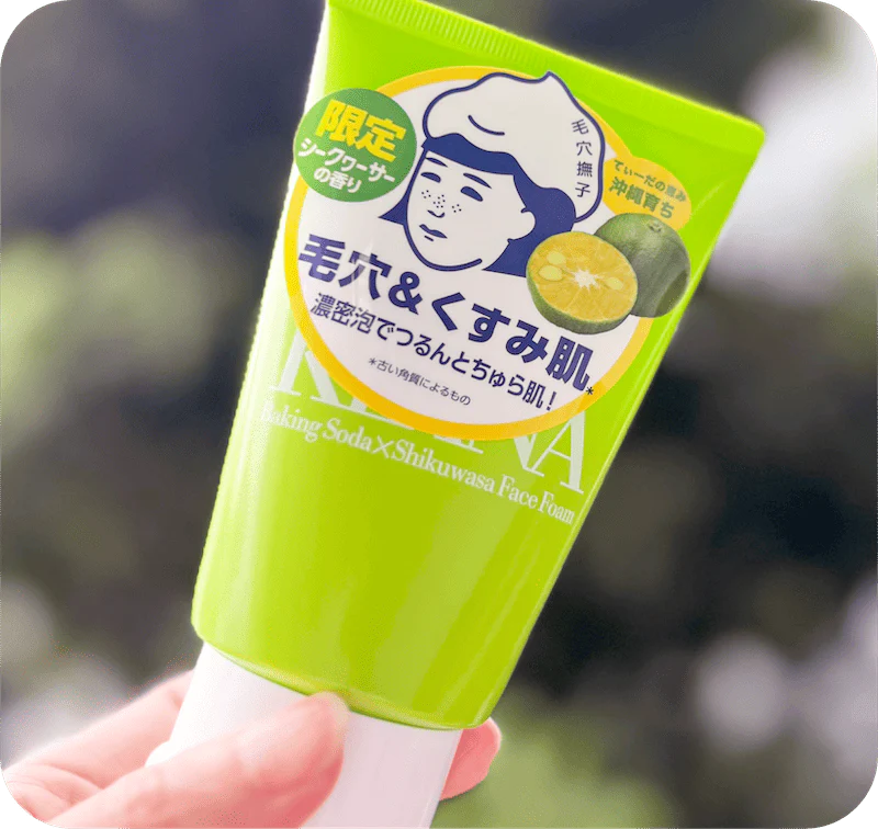NADESHIKO Baking Soda Shikuwasa Face Foam Wash - Image 2