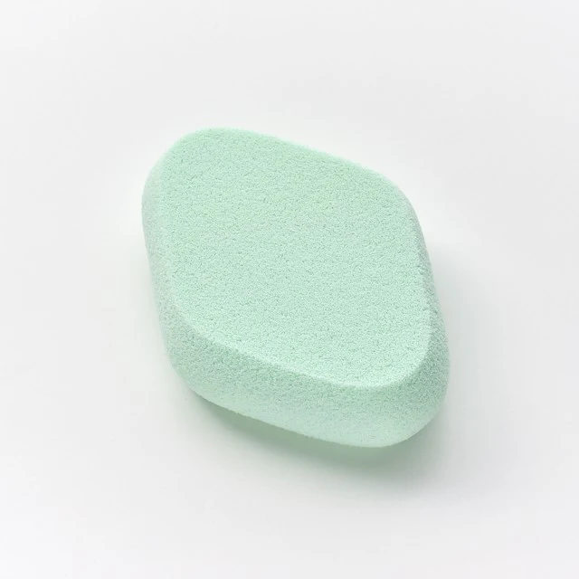 ROSY ROSA Chiffon Touch Sponge N Diamond Shape 3P MG Mint Green - Image 4