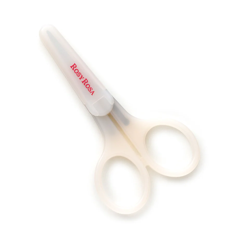 ROSY ROSA Thin Blade Eyebrow Scissors with Cap - Image 3