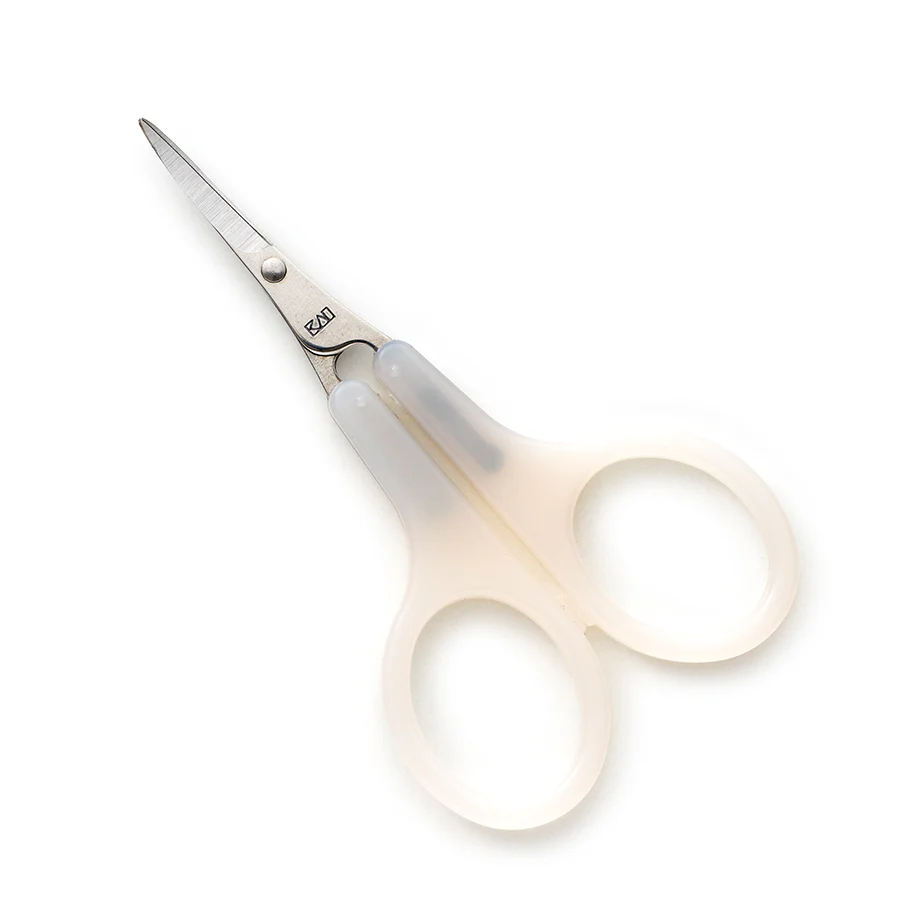 ROSY ROSA Thin Blade Eyebrow Scissors with Cap - Image 4
