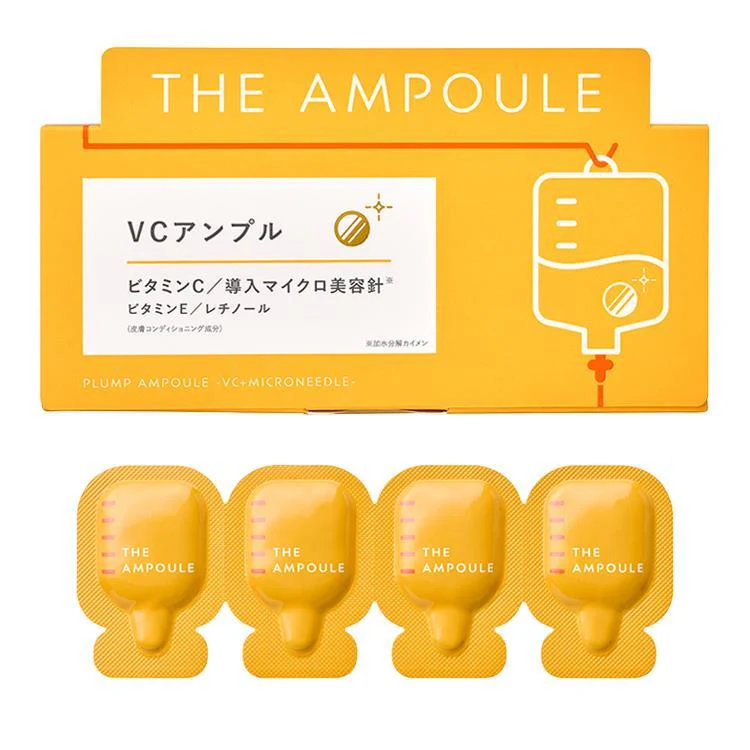 THE AMPOULE Plump Ampoule -VC+Microneedle- [New]